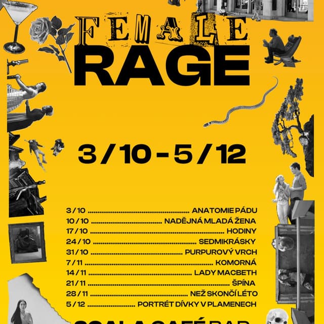 SNS/Wednesday with music- FEMALE RAGE SPECIAL - Music and Movies featuring Julia Hudakova